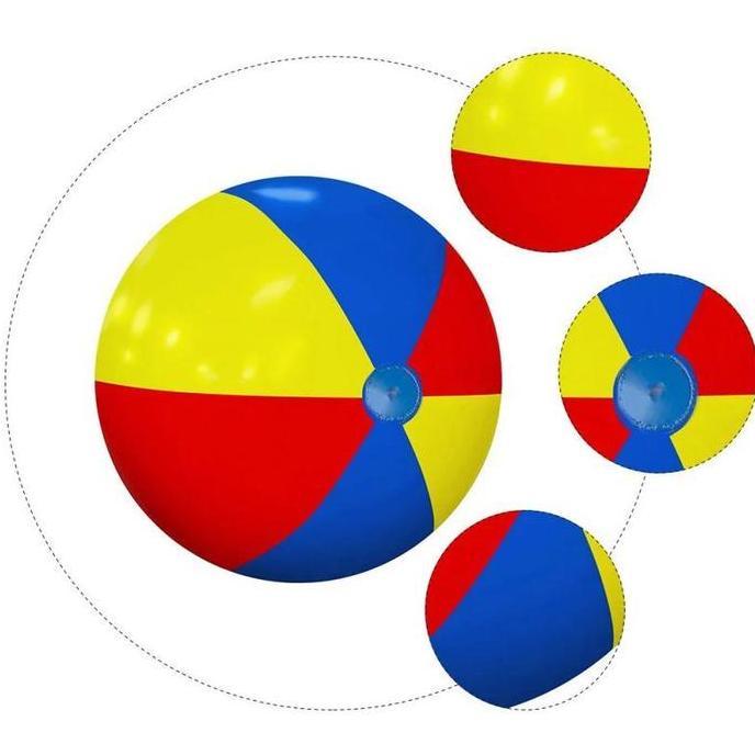 Bola Pantai Jumbo Diameter 150cm Bola Pantai Tiup Bola Renang Pantai Bola Pantai Jumbo Terlaris