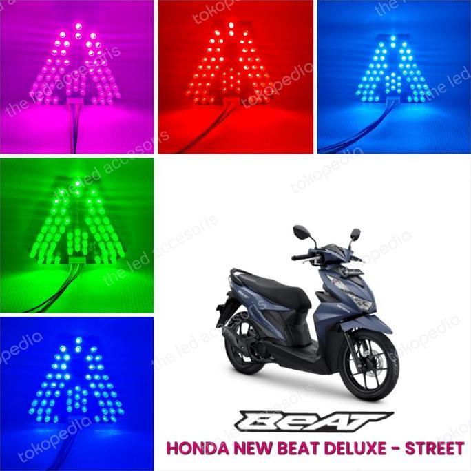 LAMPU STOPLAMP LED RUNNING 8 MODE  AUTO NEW BEAT STREET DELUXE