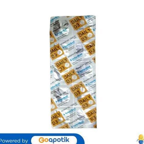 DAILY D3 1000 STRIP 10