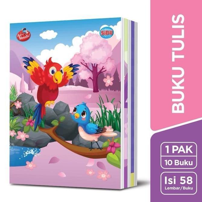 Altx- Buku Tulis Sidu 58 Lembar / Buku Sidu 58