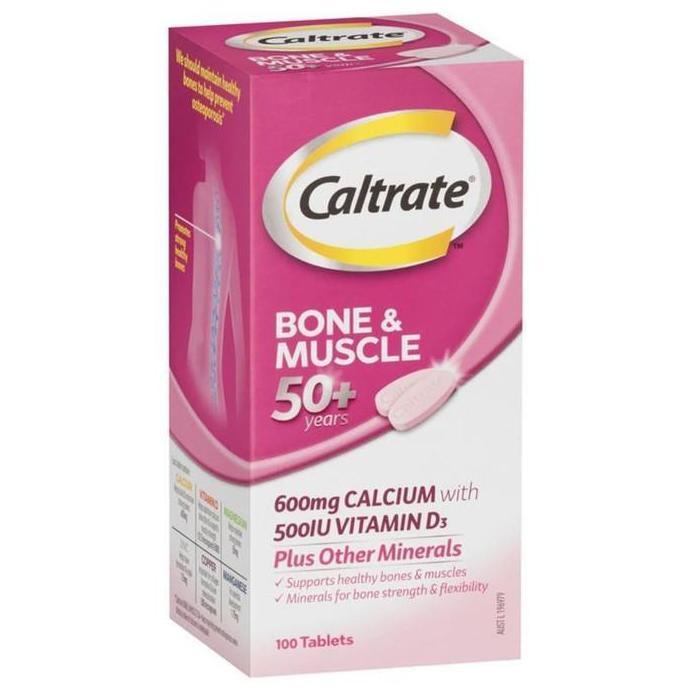 Caltrate Bone & Muscle 50+ 100 s