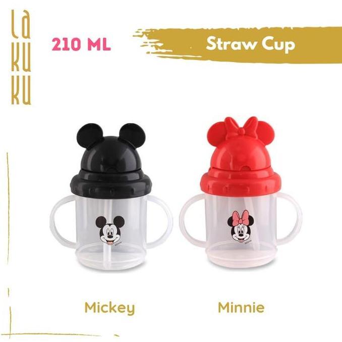 Bebbb- Lakuku - Lusty Bunny Botol Susu Anak Dot Sedotan Edisi Disney Baby Mickey Minnie