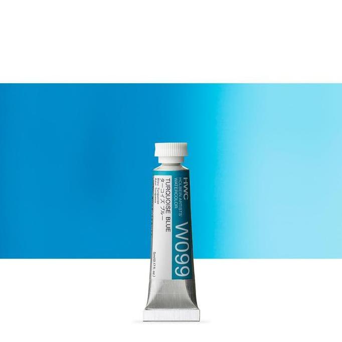 Indahkan- Holbein Artists Watercolor 5Ml Blue Collection