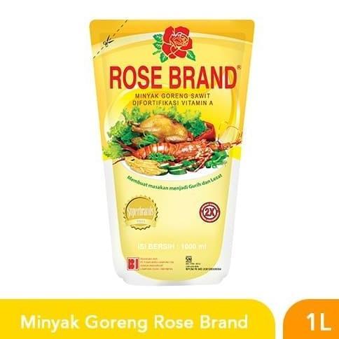Backto- Rose Brand - Minyak Goreng Rose Brand 1 Liter
