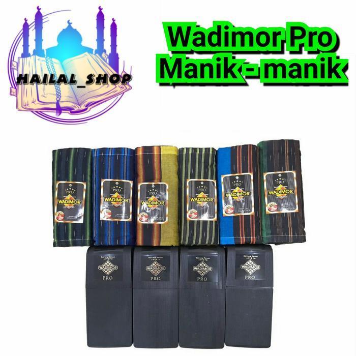 (Best Saller) Sarung Wadimor Pro Motif Manik2 Santri Pria Dewasa Tenun Katun Nyaman Bestseller