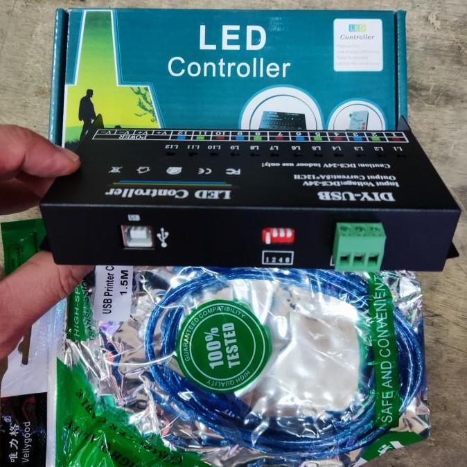 LED Controller 12 Channel DIY USB Programmable