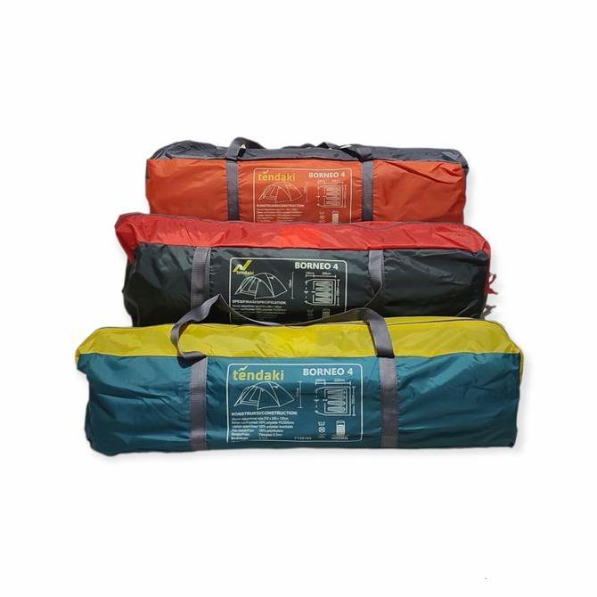 tenda borneo 4 limited edition merah 25 th tenda camping outdoor