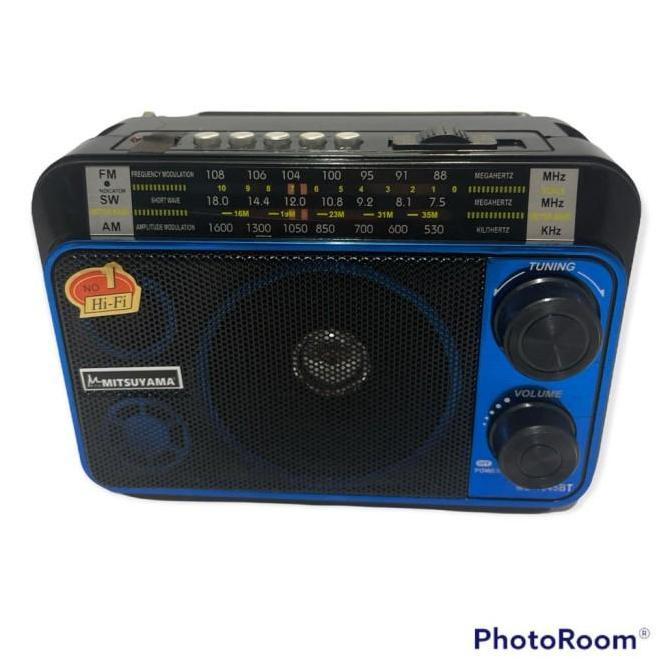Radio Mitsuyama MS-4045 usb sd mp3 am-fm portable radio