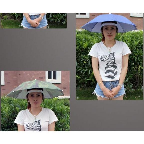 Payung kepala/payung Anti UV/payung serbaguna untuk anak atau dewasa/payung umbrella import/Payung T