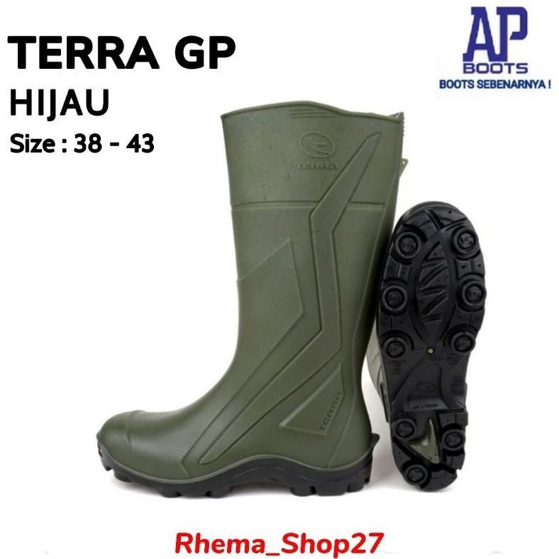 AP BOOTS TERRA GP #TERBARU Sepatu Boots Tinggi AP Terra | Sepatu AP Boots Terra GP 38-43 terlaris