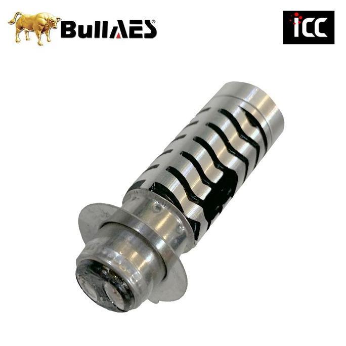 Promo Lampu Motor Led H6 Laser Devil Eye Biru Stroom Laser Bullaes Motorcycle Cod