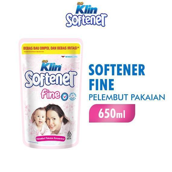Soklin Softener Fine Pelembut Pakaian 650Ml
