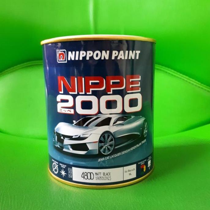 NIPPE 2000 Cat Duco - Warna 480D (Hitam Doff / Matt Black)