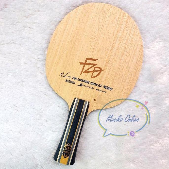 Butterfly Fan Zhendong Super ZLC FL ~ Kayu Bet Pingpong FZD Super ZLC