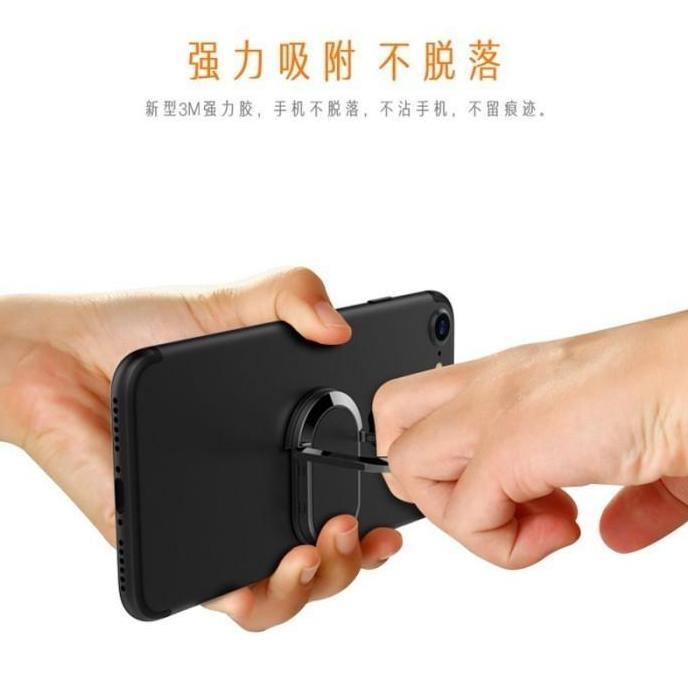 Case untuk Xiaomi Mi MAX 3 6.4 INCH RING Bracket Magnetic Slim Matte Macaron Softcase