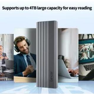 Saveyou- Lexar Ssd Enclosure E350 M.2 Nvme & Sata External Case Usb 3.2 Type-C