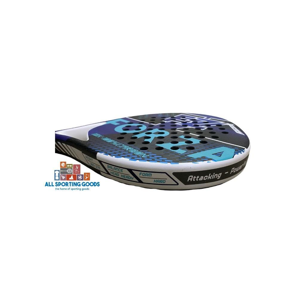 Raket Padel Fz Forza Power 18K 100% Carbon Biru