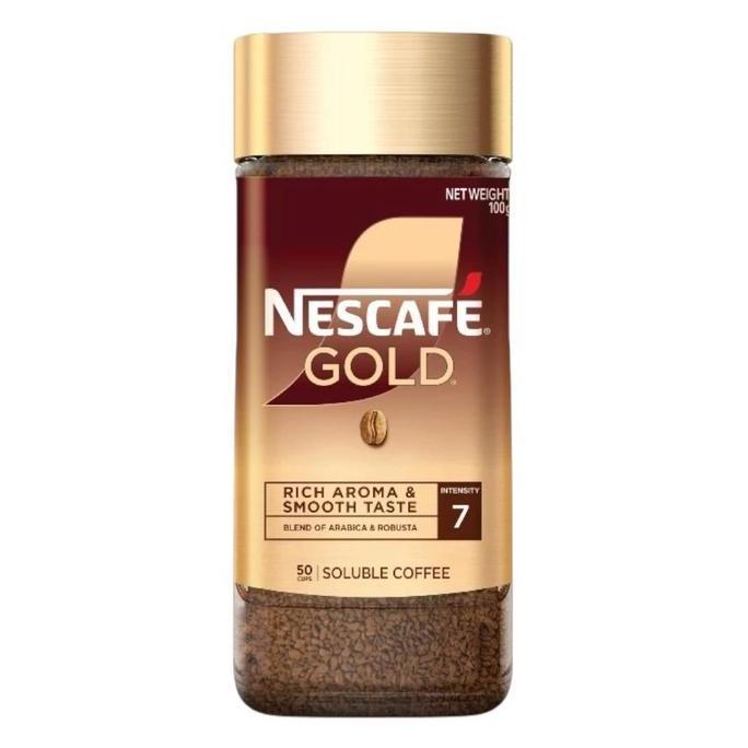 Ready  Nescafe Gold Decaf / Nescafe Gold Smooth & Rich / Kopi Nescafe Jar 100gr