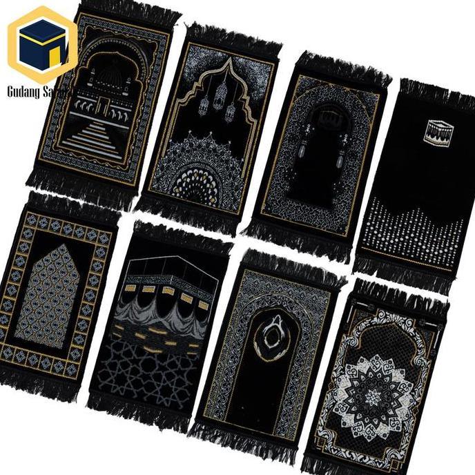 Wkwkpop- Sajadah Bulu Turkey Kecil / Sajadah Muka 60X35Cm