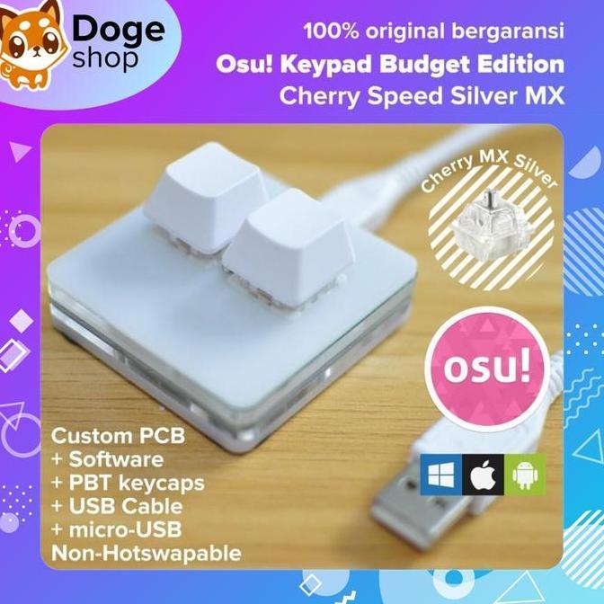 Saveyou- Osu Nono Keyboard Budget Edition Mechanical Red Switch Hot-Swapable