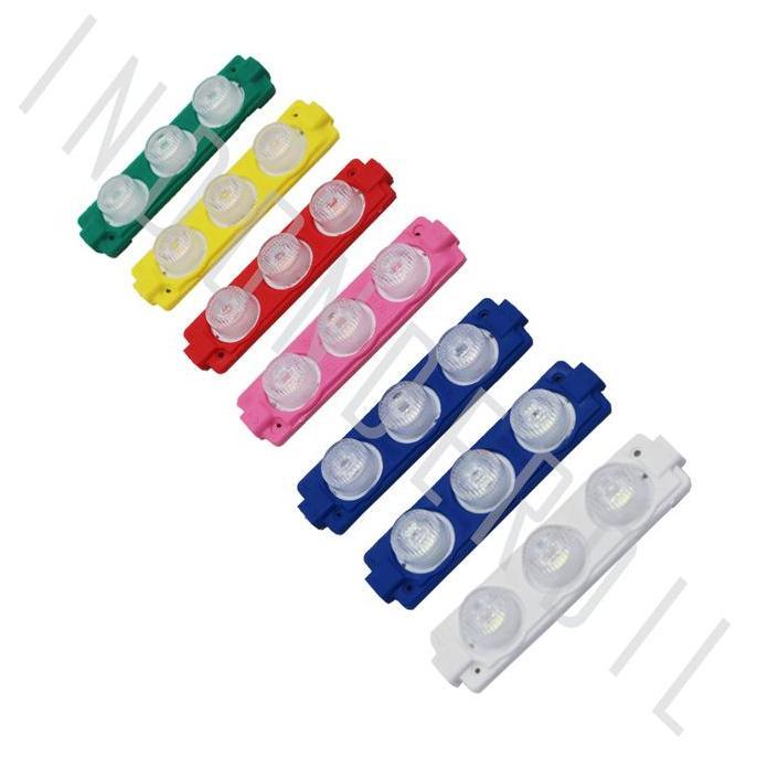 Promo Lampu Modul 3 Mata Led Smd Dc 12 24 Volt 3 W Waterproof Variasi Kolong Cod