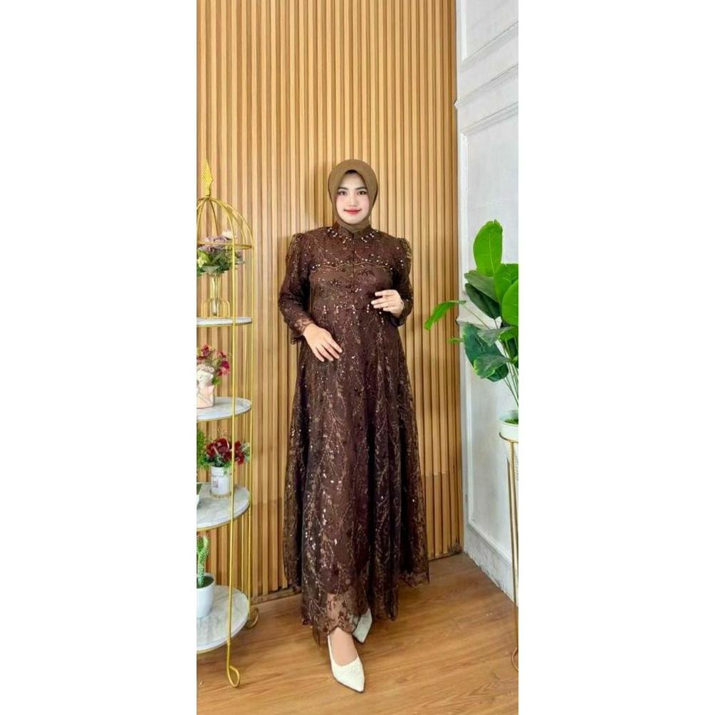 DISKON GAMIS BROKAT SIRKLE RATU BAHAN BROKAT PREMIUM FULL FURING