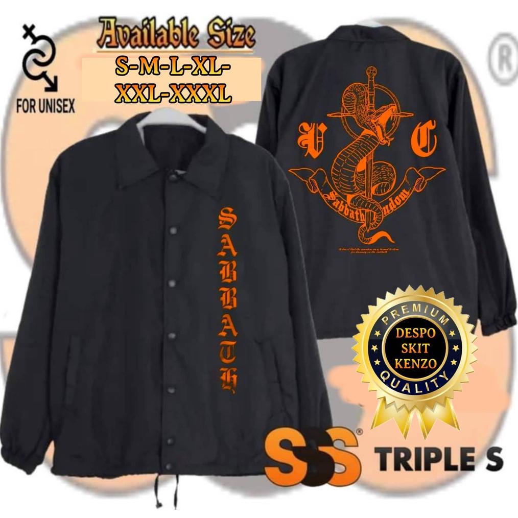 NEW READY SIAP KIRIM COACH JAKET SABBATH CREW JOKER VER JACKET WEBTOON  WIND BREAKER SEPEDA FOLDING 