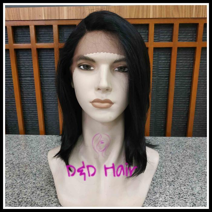 Wig Rambut - Wig Pria - Wig Gondrong - D&D300703 - Black