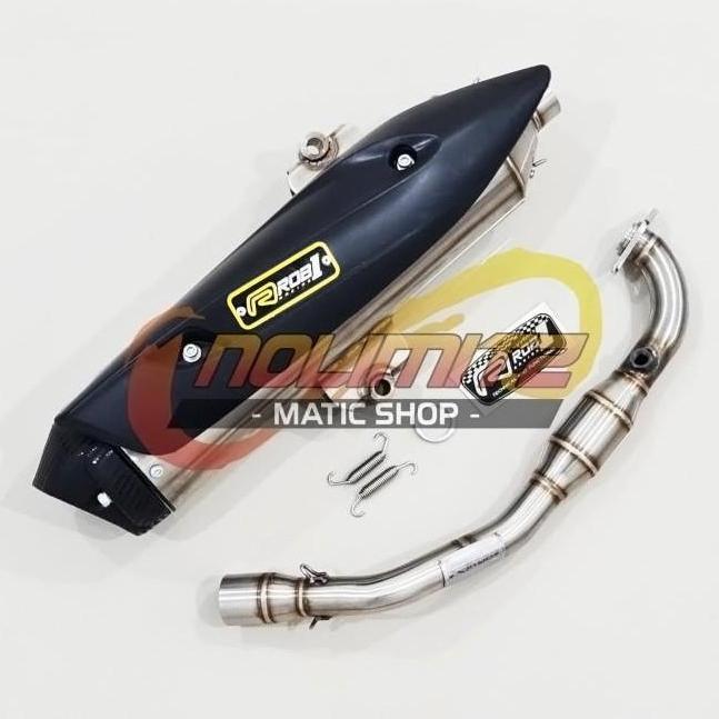 Knalpot Standar Racing ROB1 RCB1 Power Boom Honda PCX 160