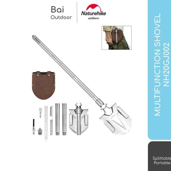 Mulitfunction Shovel Naturehike Nh20Gj002 Cangkul Sekop Portable
