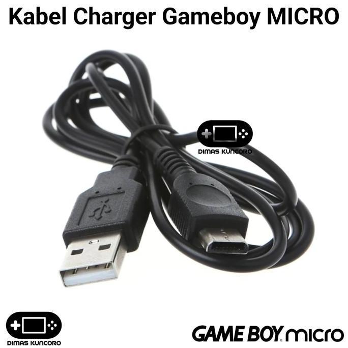 KABEL CHARGER GAMEBOY MICRO CHARGING CABLE USB NINTENDO GAMEBOY GAME BOY MICRO GBM