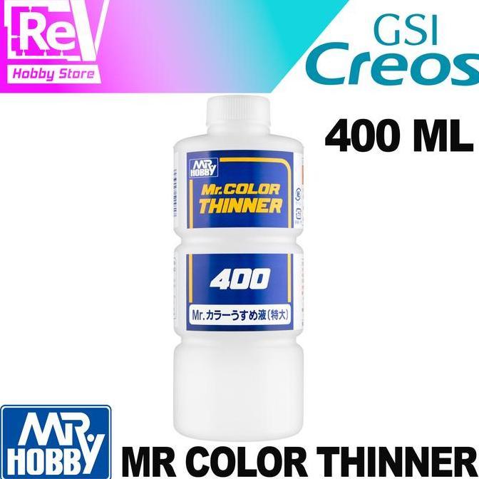 MR COLOR THINNER 400 THINNER GUNDAM MODEL KIT MG HG PG T-104