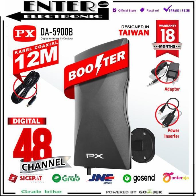 Weargo- Px Antena Da 5900 B - Px Indoor Outdoor Antena Tv Digital Da5900B