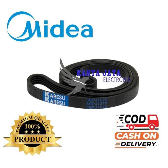 Van belt Panbel Karet Fan Belt 5EPJ 1270 Mesin Cuci Midea Front Loading RESTOCK