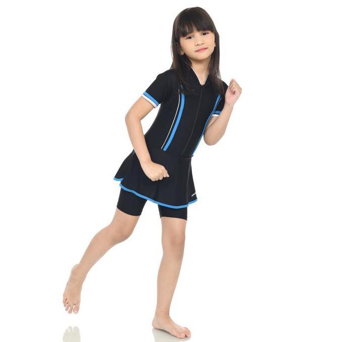Whyy- Wuwungmas - Baju Renang Anak Perempuan One Set 5-16 Tahun Remaja Abg Baju Renang Diving Rok Wa