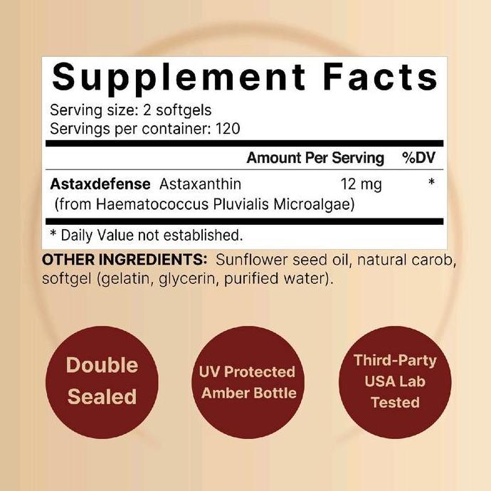 Astaxanthin 12mg Naturebell