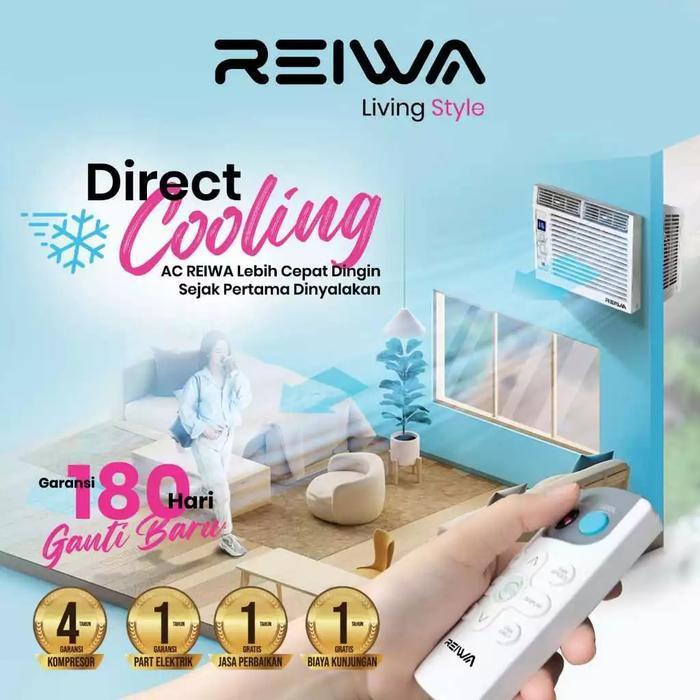 AC Window Reiwa 1/2 PK CW-0501RA CW0501RA | AC Window 1/2 PK Reiwa CW 0501 RA Low Watt