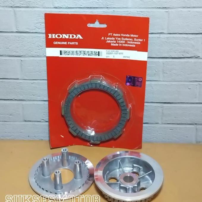 FAMANIFAMS - PAKETAN KAMPAS KOPLING RUMAH KAKI 4 LAWAN HONDA VERZA MEGA PRO NEW MONOSHOCK AKSESORIS 