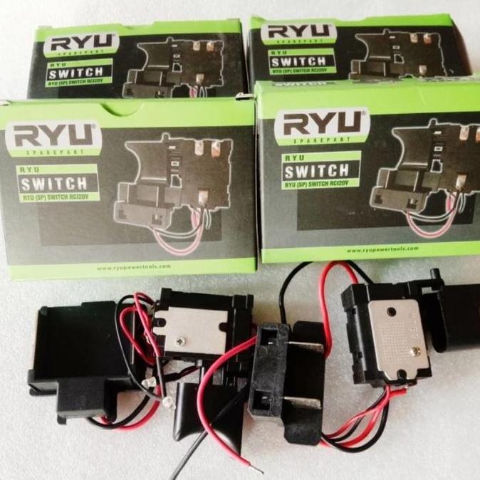 Diskon Switch Ryu Rci20V Saklar Mesin Bor Battery Ryu 20V Rci 20V Original Ryu