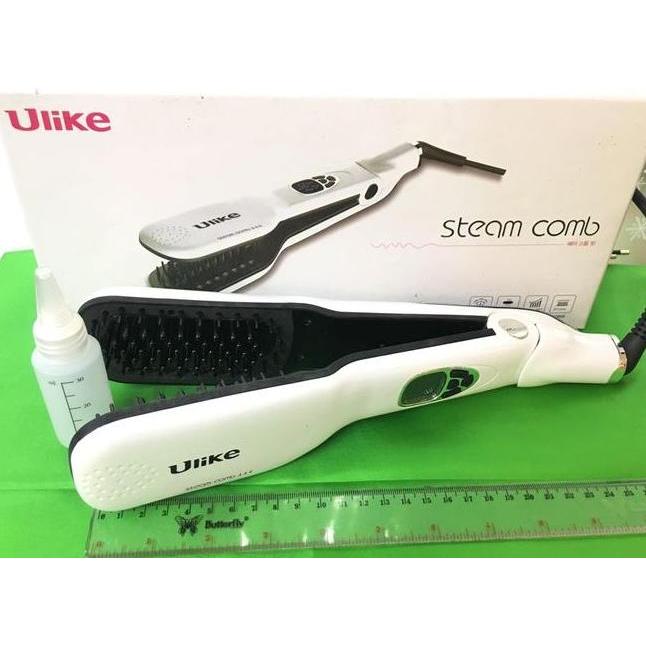 Sisir Ion Steam Ulike Catok Sisir Pelurus Rambut