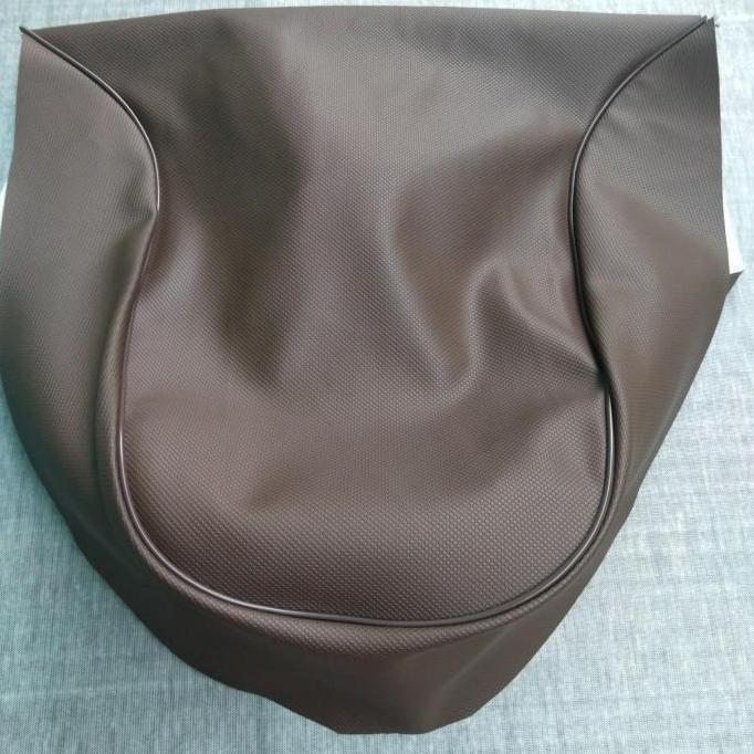 Kulit Jok Motor Scoopy ori cokelat - Victory-jok