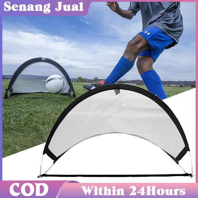 TOEVSKY Mainan Gawang Sepak Bola Anak Untuk Latihan Bola Sepak / Gawang Sepak Bola Lipat Portable