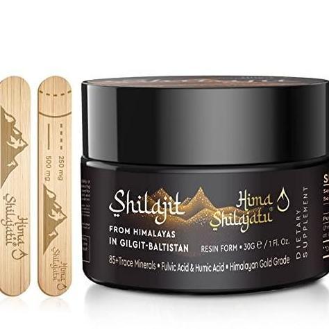 Purest Himalayan Shilajit Resin - Gold Grade 100% Pure Hima Shilajit 60 Servings _Vibes