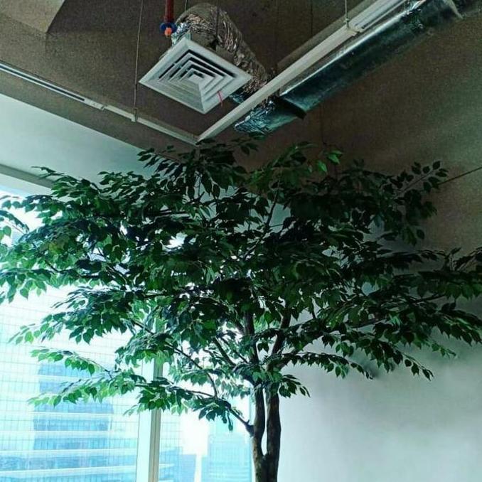 Terlaris Pohon Beringin Bunga Plastik Hias Pohon Besar Bunga Plastik/Bunga Hias