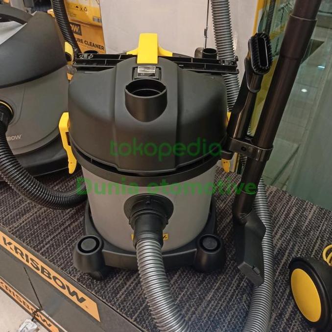 PROMO - krisbow vacum cleaner Wet & Dry 12L | Vacum Basah Kering ORI