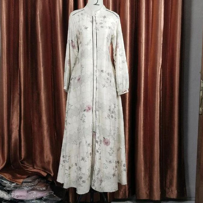 Murah gamis Darby all new.bahan England original lis tangan dan Tengah Non COD