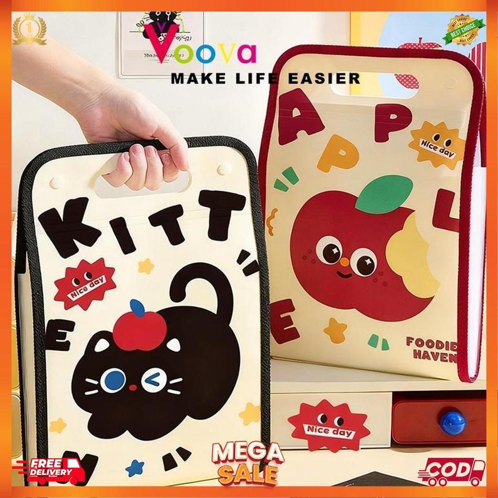 Terlaris Voova Map Dokumen Karakter/ Map Files/Tas Dokumen Jinjing Serbaguna/Tas Dokumen Ujian/ Tas 