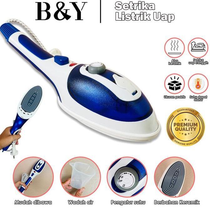 TERLARIS - Setrika uap baju gantung Setrika uap portable Setrika uap laundry Setrika uap mini Seteri