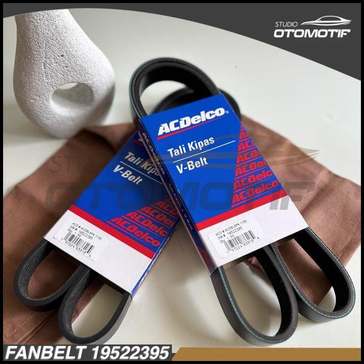 HOT DEAL FANBELT ALTERNATOR AC POWER STEERING AGYA AYLA 1.0 1000CC SIGRA 1.0 2013 ACDELCO 2395 FAN B