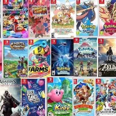 Memory Card Nintendo Switch SD Card Full Game Nintendo Switch Game (TERBAIK) (TERBARU) (TERMURAH)